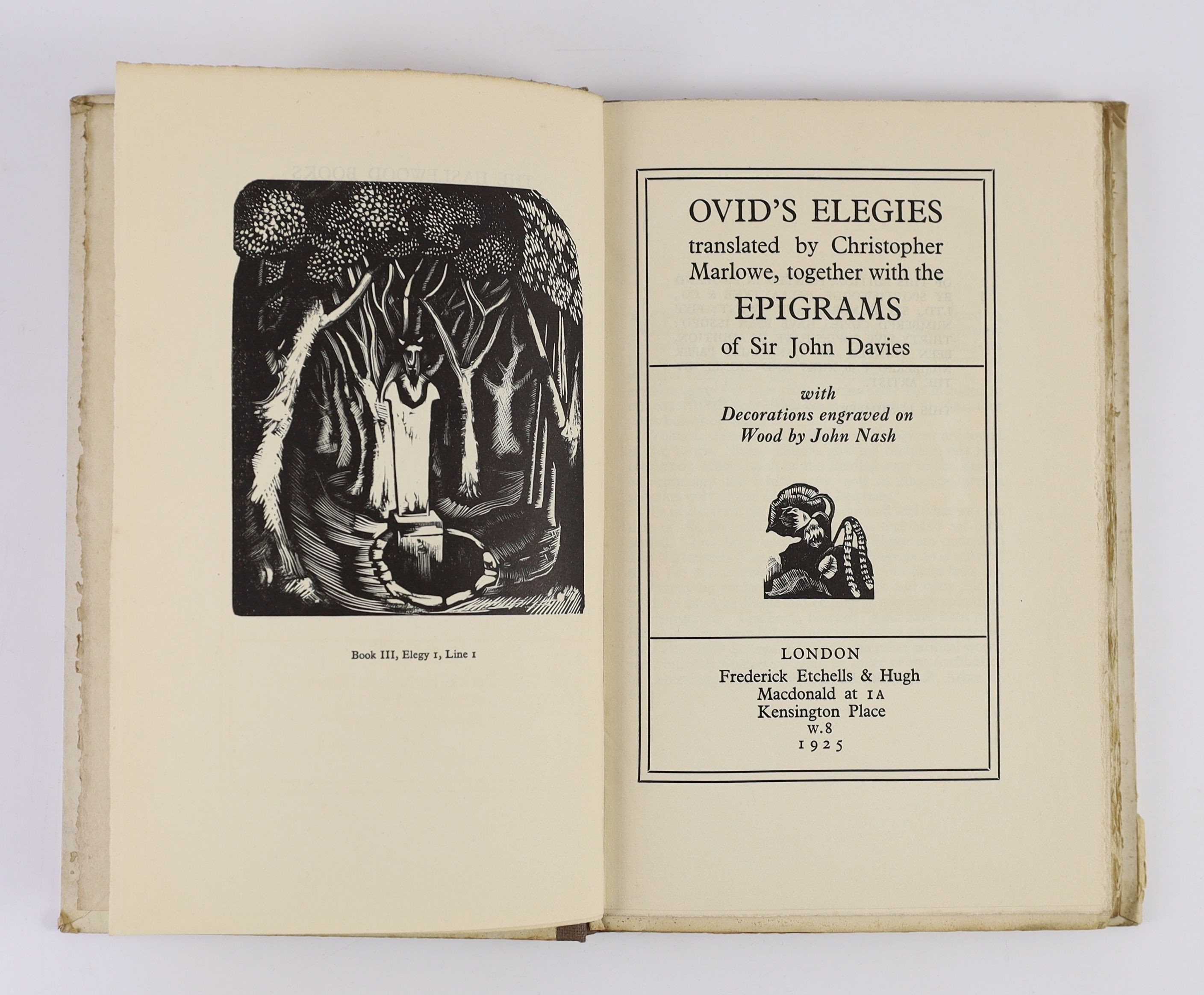 Postan, Alexander - The Complete Graphic Work of Paul Nash. 1st edition, complete with numerous illustrations within the text, publishers cloth with gilt letters direct on spine. 8vo. Secker & Warburg, London, 1973. Slig